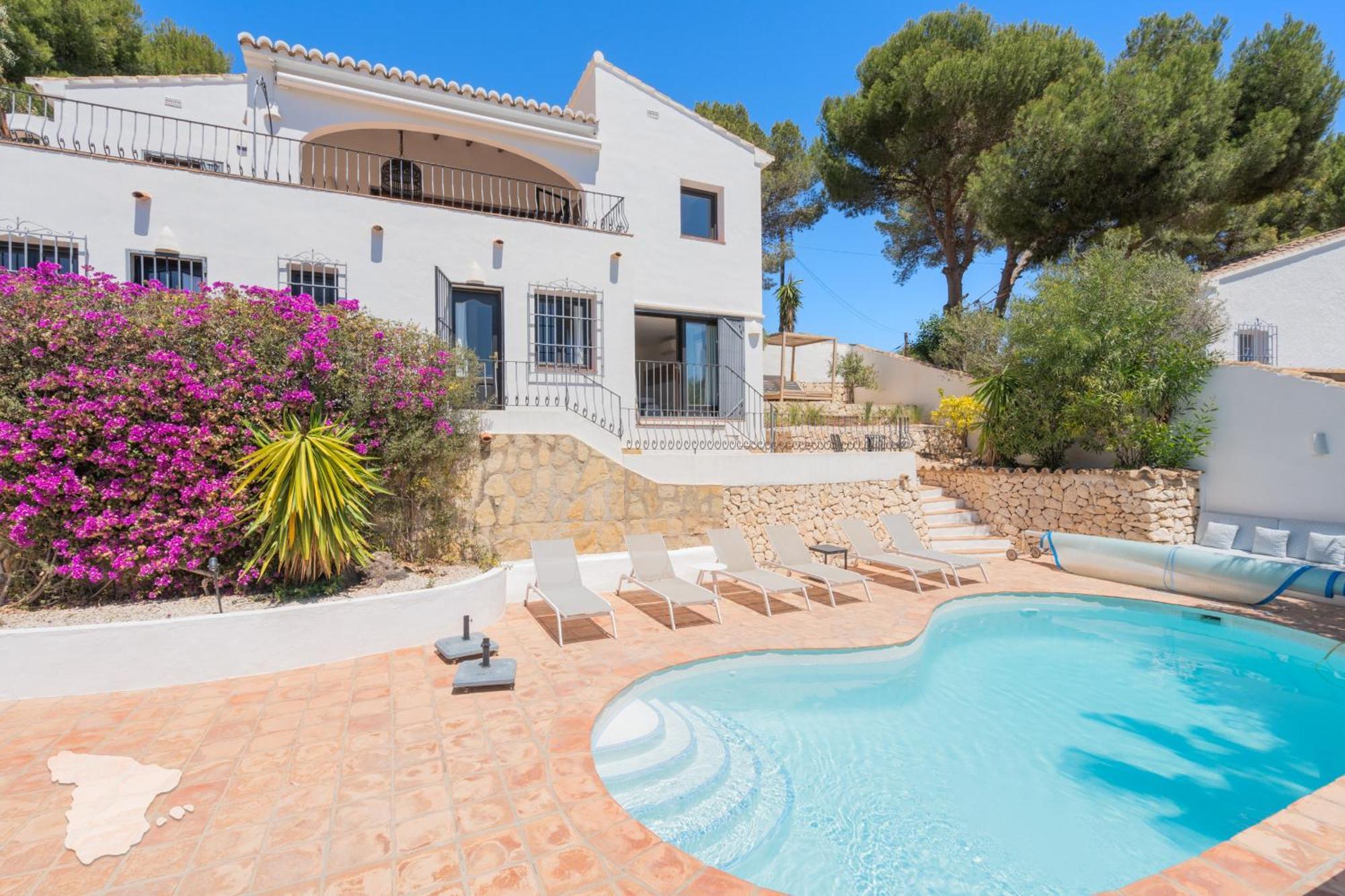 Costablancadreams Casa La Cereza In Moraira 빌라 외부 사진