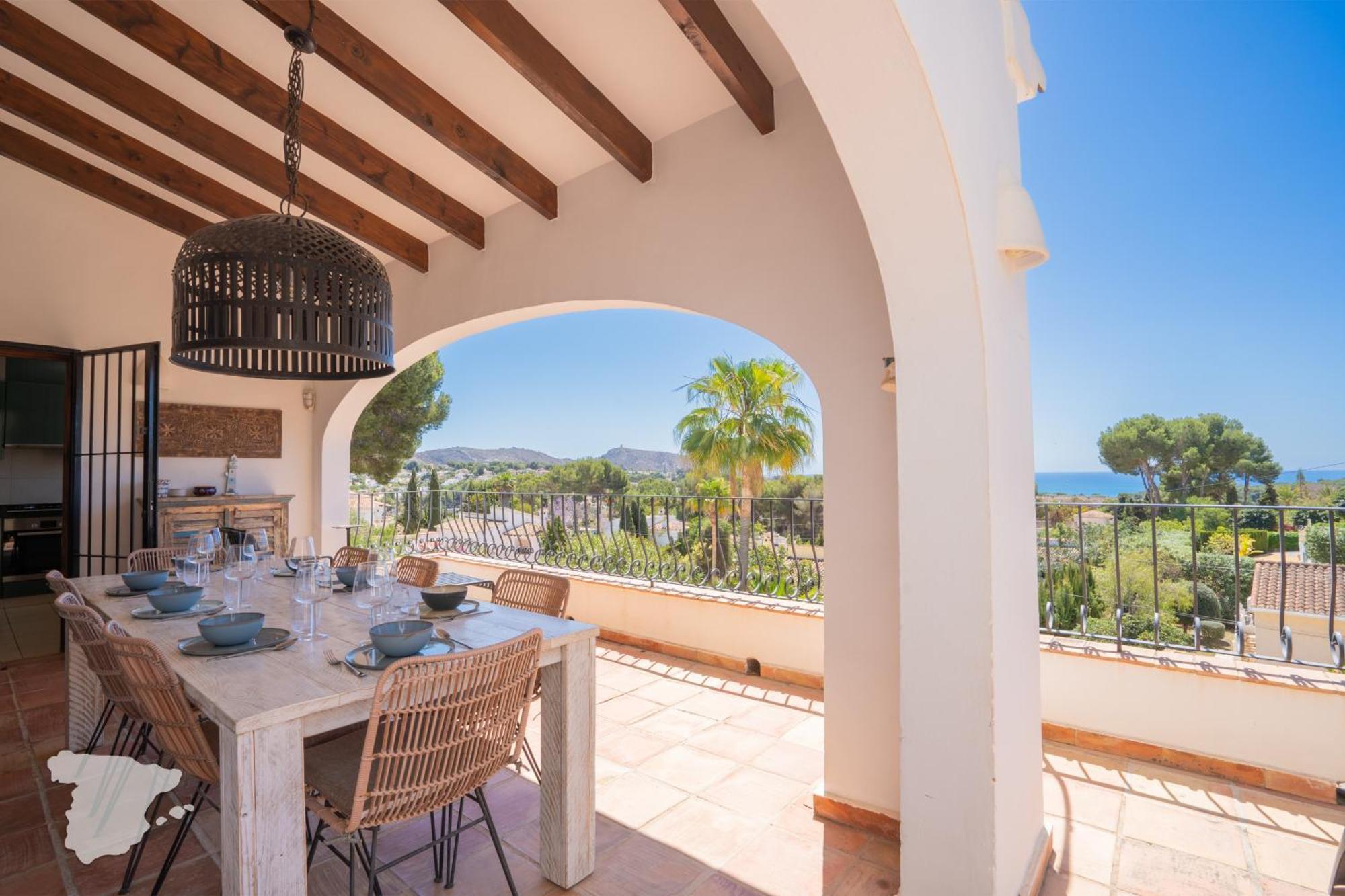 Costablancadreams Casa La Cereza In Moraira 빌라 외부 사진