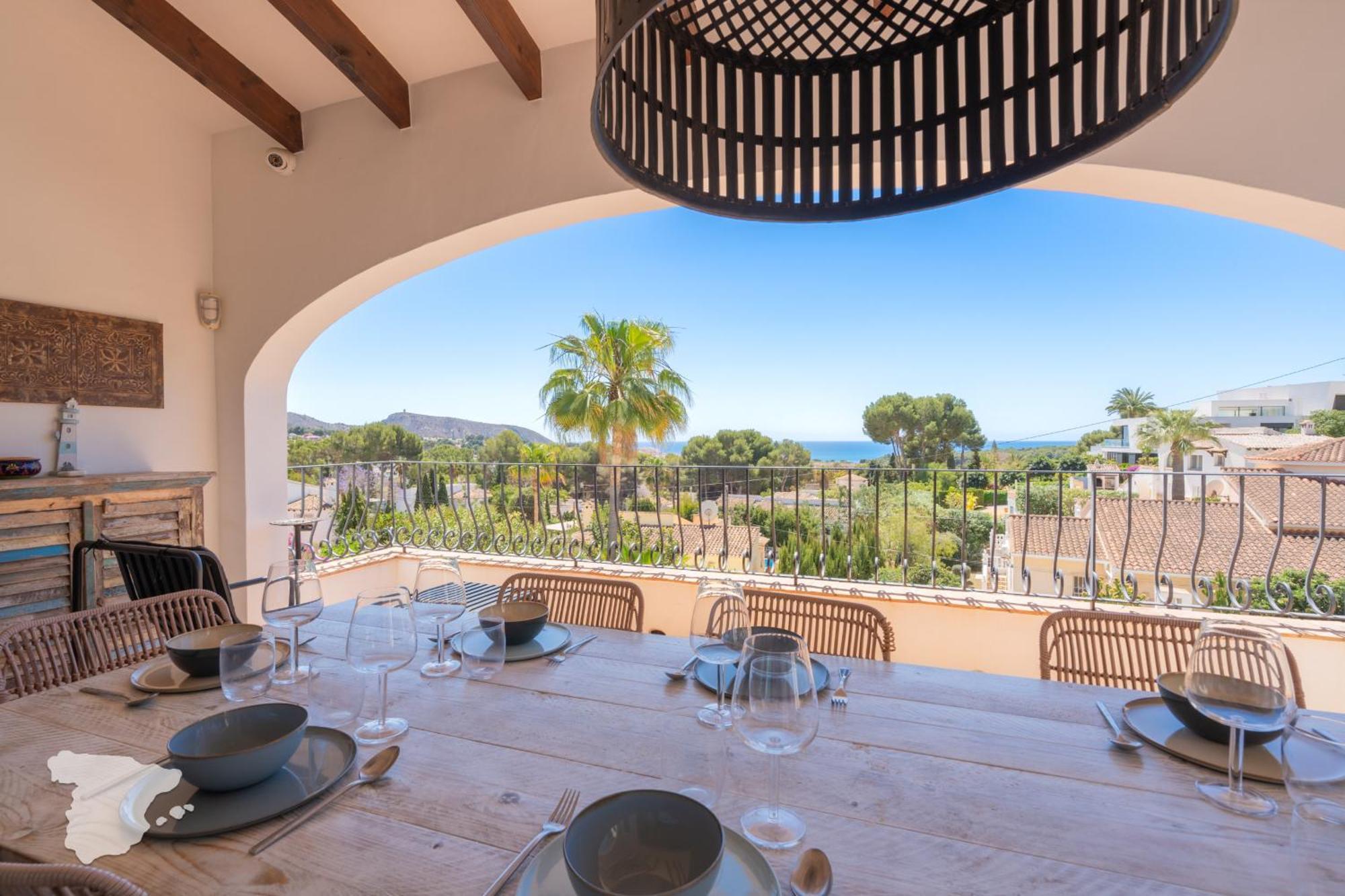 Costablancadreams Casa La Cereza In Moraira 빌라 외부 사진